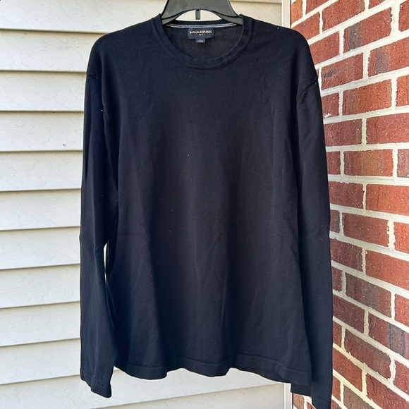 Banana Republic, double extra large men’s black sweater - Picture 1 of 5